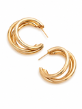 Triple Hoop Earrings