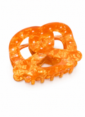 Soft Pretzel Claw Clip