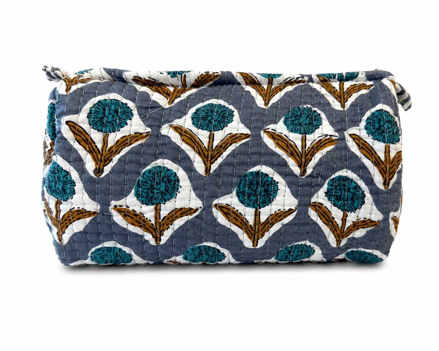Quilted Cosmetic Pouch
