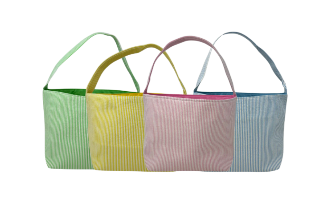 Seersucker Basket